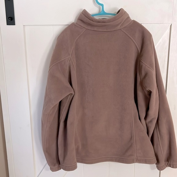 Women's Brown Lightweight Fleece Jacket - Picture 2 of 5